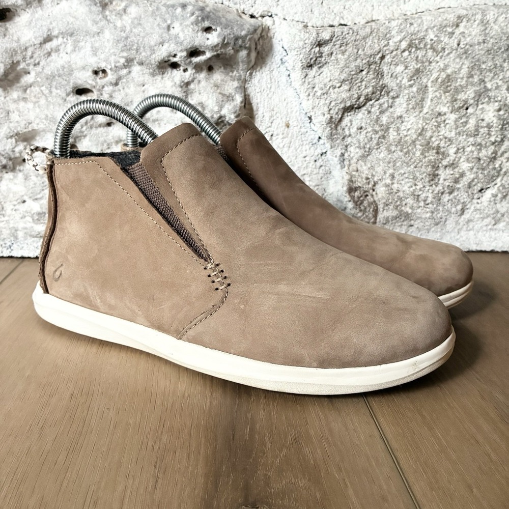 OluKai Hawai'iloa Manu Hope Waterproof Sneaker Boots Shoes Womens 7.5